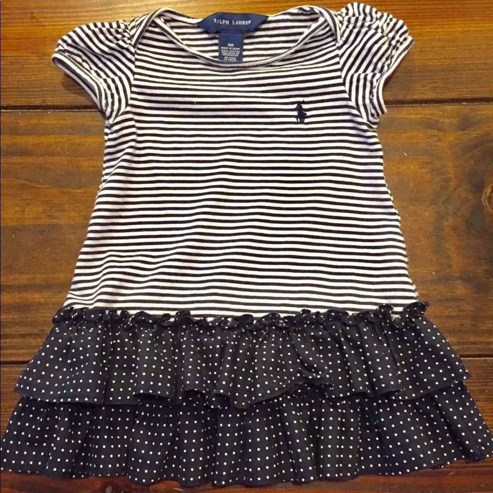 Ralph Lauren striped infant dress